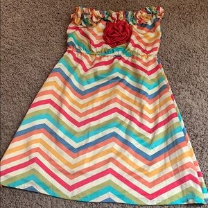 Judith march colorful dress